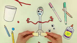 Stop motion for making Forky! (Toy Story 4) :: selfacoustic