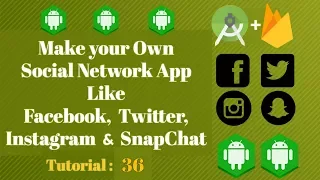 Firebase Social App - Android Studio Tutorial 36 - Find Friends Activity