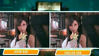 Tifa Voice Comparison - FINAL FANTASY 7 REMAKE