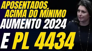 Ao Vivo 19 Horas - Aposentados Acima do Mínimo Saiu Aumento Para 2024 -Confira a Previsão!