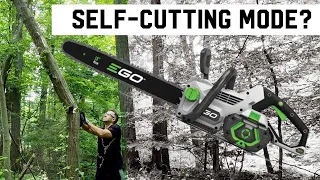 EGO Power+ CS1804 is the TESLA of Chainsaws (battery powered!)