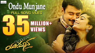 Yajamana | Ondu Munjane 4K Video Song | Darshan | Rashmika | V Harikrishna | Media House Studio