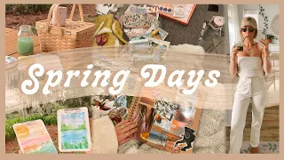 SPRING DAYS IN THE LIFE | scrapbooking, gardening, & getting work done!
