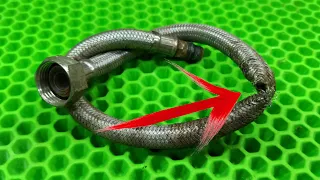 Don't throw away a torn connecting hose. SECRETS and Ideas from Experienced Craftsmen