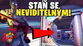 STAŇ SE NEVIDITELNÝM VE FORTNITE!!