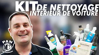 Kit de nettoyage intérieur de voitures pour débutants!