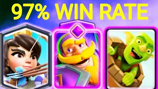 97% WIN RATE WITH BEST LOG BAIT DECK