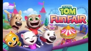 Playing Talking Tom Fun Fair Level 1-10