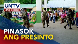 Ilang sundalo, pinasok ang presinto sa Aroroy, Masbate dahil sa umano’y kaguluhan sa pila