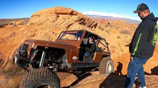 A Van In A Ditch, And 'The Fallen' Trail In Sand Hollow