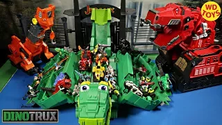 New Dinotrux Stego Storage Garby Playset Surprise Toys Dreamworks Dinosaur Trucks Unboxing Top 10