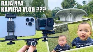 [ENG SUB] iPhone 13 Pro Max vs GoPro Hero 10  | Singapore Botanic Gardens Vlog