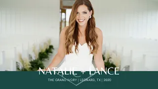 Natalie + Lance | TX Wedding at The Grand Ivory