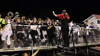 Cleveland High School Golden Force Marching Band - Downrising Stand Tune - 09-14-18