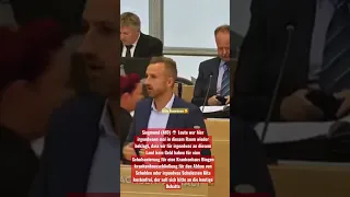 Siegmund (AfD) 💀 Leute wer hier irgendwann mal in diesem Raum wieder beklagt, dass wir für irgendwas