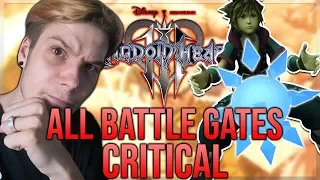 Lot's of Yelling, Helium & Getting Lost - Kingdom Hearts 3 All Battle Gates (Critical Mode)