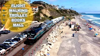 Metrolink Train Trip To San Clemente Pier Beach | $10 Day Pass