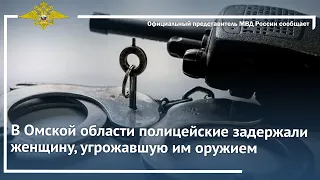 Ирина Волк: В Омской области полицейские задержали женщину, угрожавшую им оружием