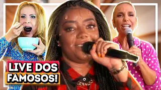 MOMENTOS ICÔNICOS E ENGRAÇADOS DAS LIVES DOS FAMOSOS | Diva Depressão