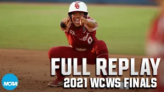 Oklahoma vs. Florida State: 2021 WCWS Finals Game 2 | FULL REPLAY