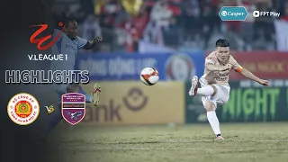 HIGHLIGHTS: CÔNG AN HÀ NỘI - BECAMEX BÌNH DƯƠNG | BÙNG NỔ SIÊU PHẨM, QUANG HẢI LÊN TIẾNG MẠNH MẼ