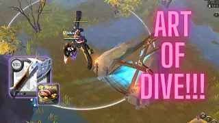 1vX! Group Dungeon Dive SOLO! | EFEF | Albion Online