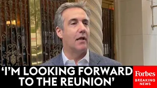 BREAKING NEWS: Michael Cohen Speaks To Reporters Before Testifying At Trump Fraud Trial In NYC