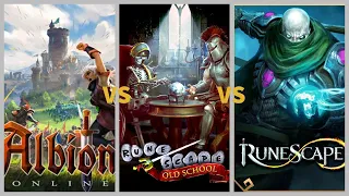 Albion Online Vs OSRS Vs RS3 (2023 Edition Comparison)