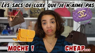 ANTI HAUL : les sacs de luxe que je n'aime pas du tout Louis Vuitton, Chanel, Goyard, Delvaux, Dior