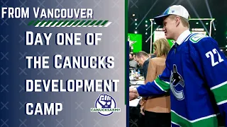 Myrenberg, Pettersson, Young, and more: What we saw on day one of Canucks prospect camp