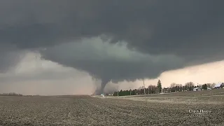 Palmer Tornado Timelapse - 4-12-2022 Palmer, IA