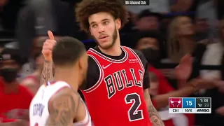 Lonzo Ball | Chicago Bulls at New York Knicks | Full Box Score + More