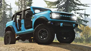 All-New Bronco on Badlands Map! | Snowrunner