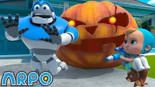 Pumpkin MONSTER | ARPO the Robot | Funny Cartoons For Kids | Compilation