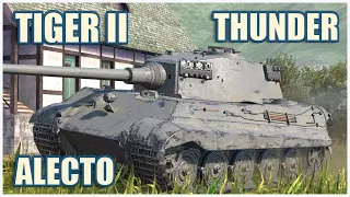 Tiger II, Thunder & Alecto • WoT Blitz Gameplay