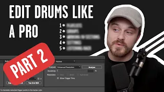 LEARN TO EDIT DRUMS LIKE A PRO! - Part 2