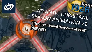 1926 Atlantic Hurricane Season Animation v.2