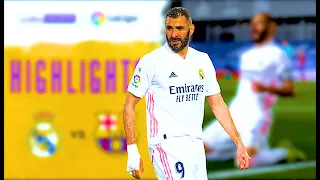 Slide Show Foto Real Madrid 2-1 Barcelona |  LaLiga 20/21 Match Highlights