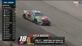 FINISH OF ALL-STAR QUALIFYING - 2022 NASCAR ALL-STAR RACE NASCAR CUP SERIES AT TEXAS