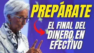 la PRESIDENTA del BANCO CENTRAL europeo anuncia EL FINAL DEL EFECTIVO