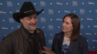 D23 Expo 2019: Disney+ Press Carpet (Lucasfilm, The Mandalorian)