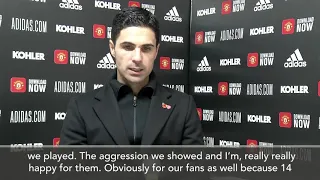 '14 yrs is a long time' Arteta after Arsenal win over Man Utd