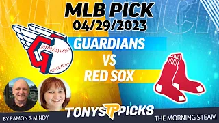 Cleveland Guardians vs Boston Red Sox 4/29/2023 FREE MLB Picks and Predictions on Morning Steam Show