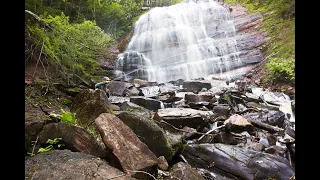 Wild Trout Were Loaded Underneath This Massive Waterfall (Fly Fishing For Wild Michigan Trout)