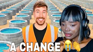WHITE MAN BUILDS 100 WELLS IN AFRICA | Reaction to MrBeast | WHY ARE AFRICANS UPSET WITH THIS 🥺??