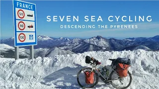 Bicycling Across Europe in Winter - Day 76, Descending the Pyrenees