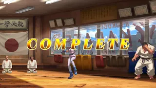 When You Finally Beat A KOF XIII Trial...