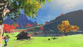 Relaxing Zelda Music With Autumn Ambience