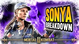 Mortal Kombat 11: Sonya Blade Tips & Tricks (15% to 50% Combos)