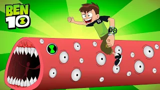 Ben 10 Train Eater Fanmade Transformation | Ben 10 Animation